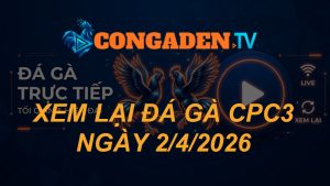 XEM LẠI ĐÁ GÀ CPC3 NGÀY 2/4/26